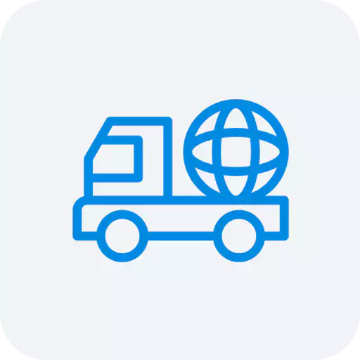 آیکن حمل و نقل بین المللی - هلدینگ تجارت گستر مجال
